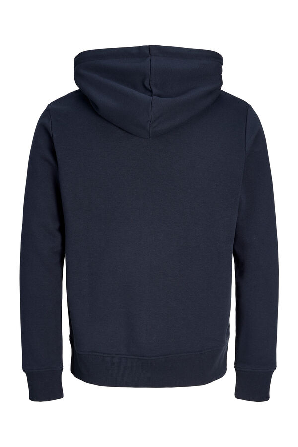 Jack & Jones Sweatshirt regular com capuz azul