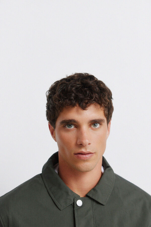 Springfield Parka leve Caqui escuro