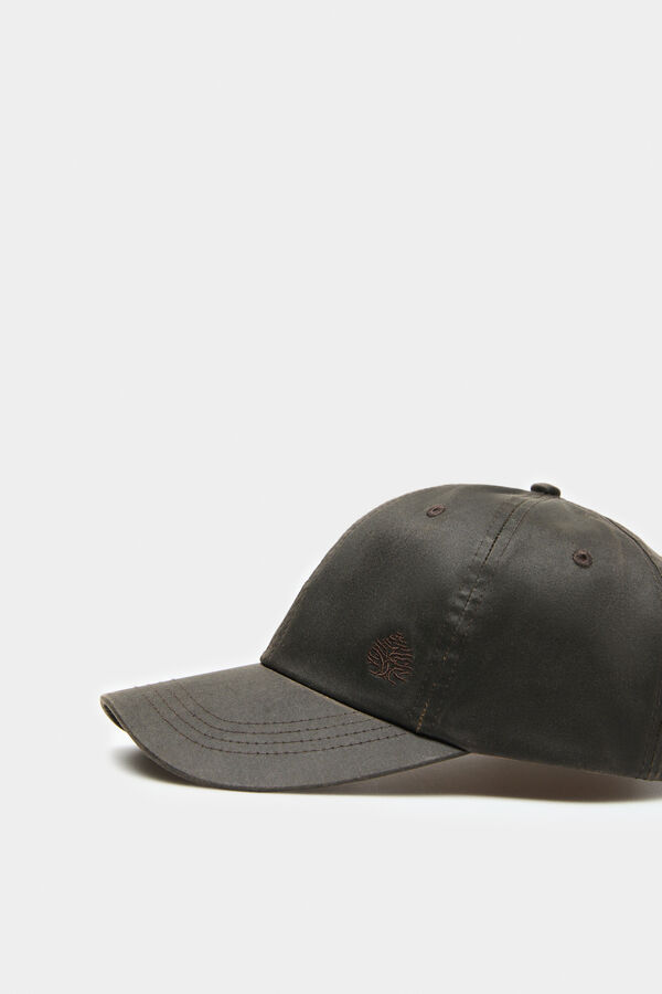 Springfield Gorra encerada marrón oscuro