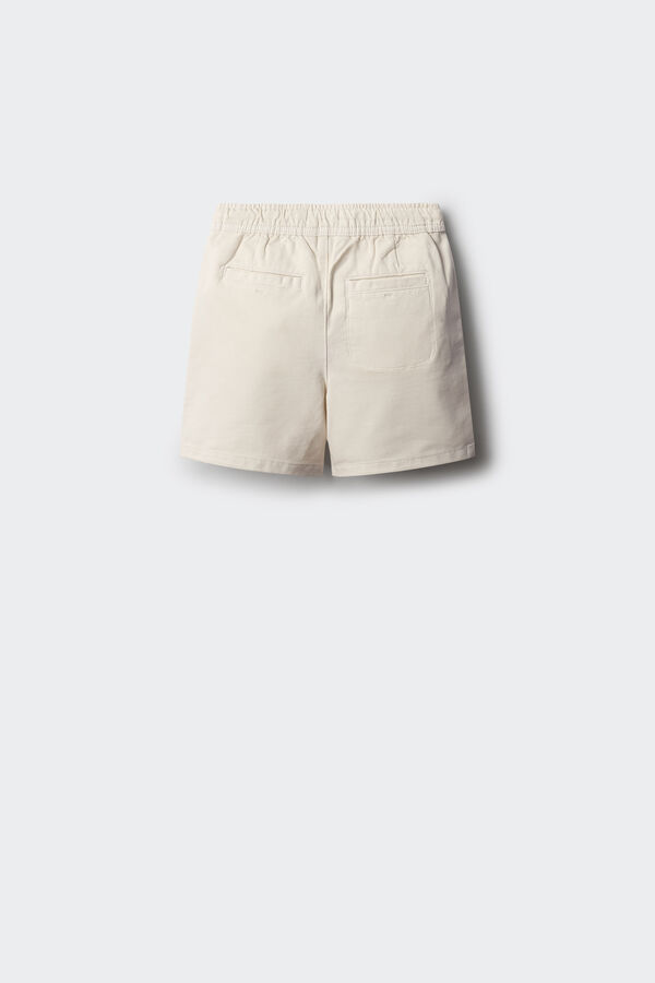 Springfield Kids Shorts calças chino para meninos branco