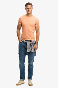 Superdry T-shirt de manga curta b&aacute;sica com log&oacute;tipo pequeno