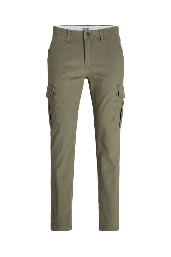 Jack & Jones Slim fit cargo pants nude