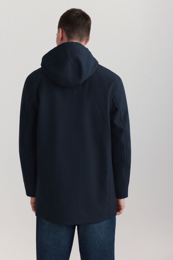 Springfield Parka t&eacute;cnica softshell azul
