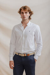 Celopman Camisa Oxford branco