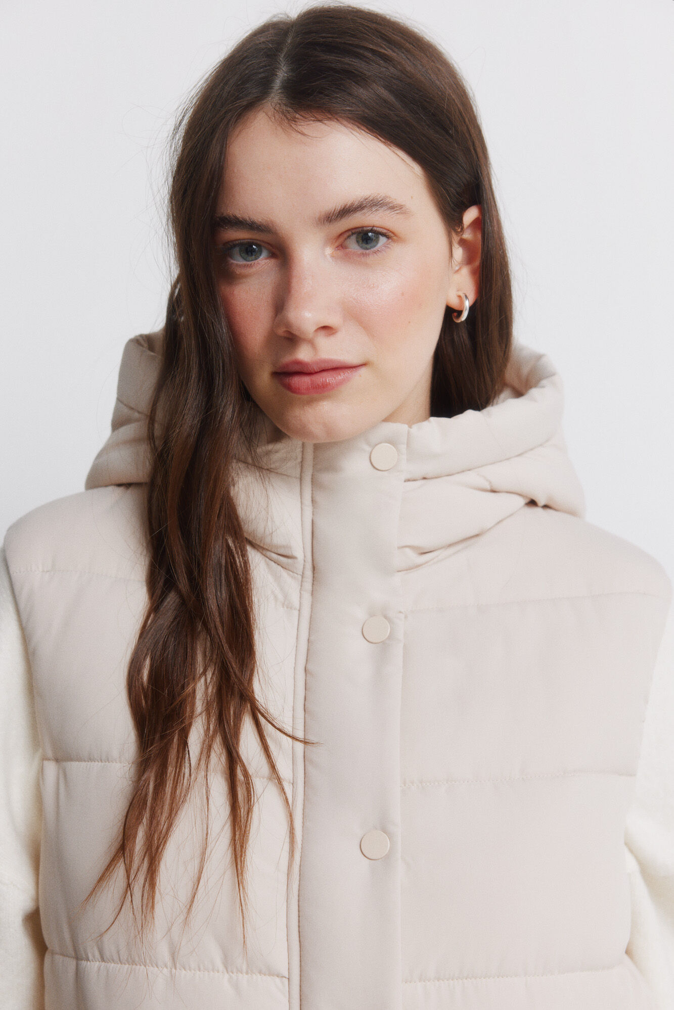 Springfield Colete acolchoado com capuz