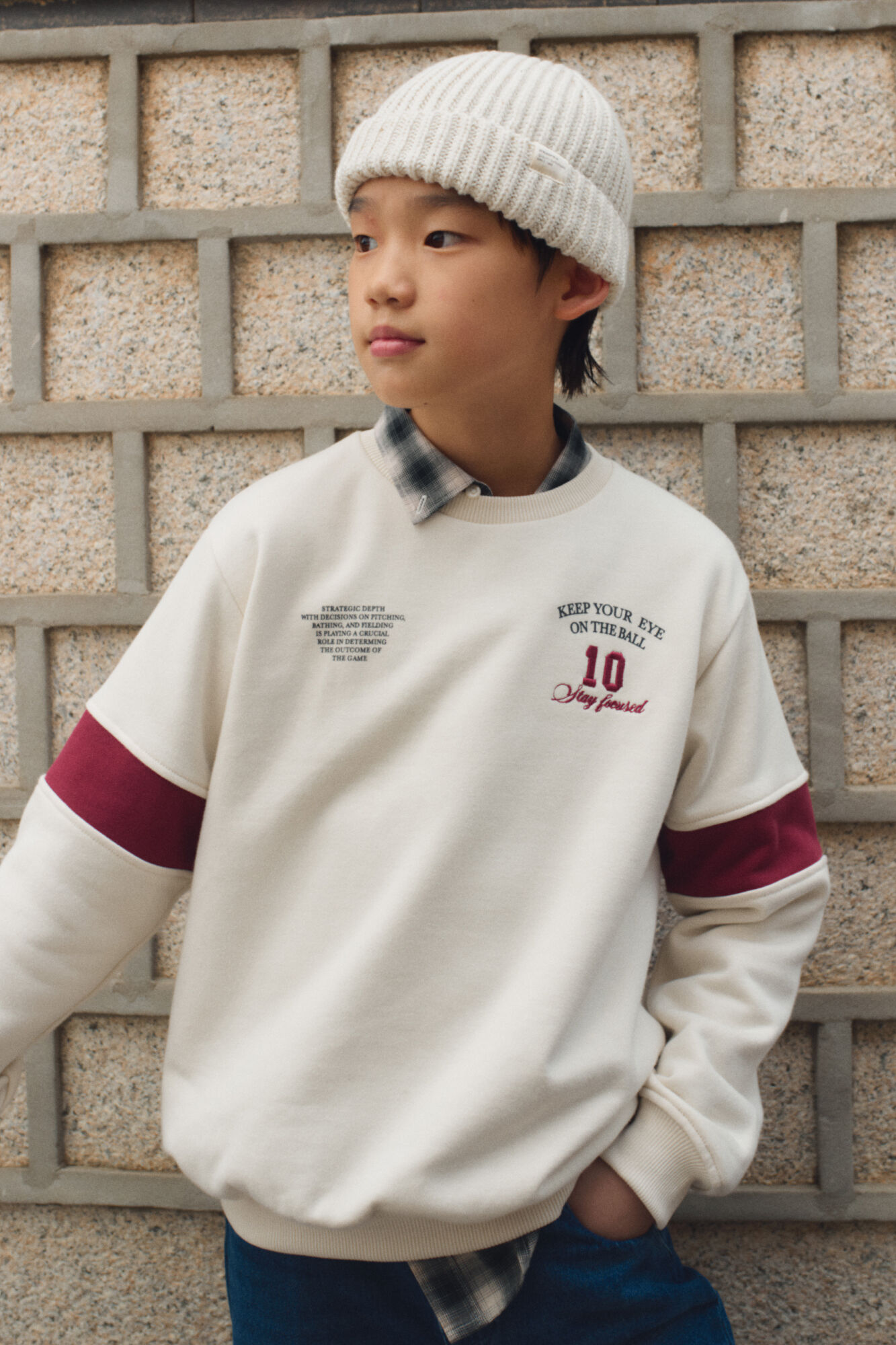 Springfield Kids Sweatshirt de caixa de beisebol 