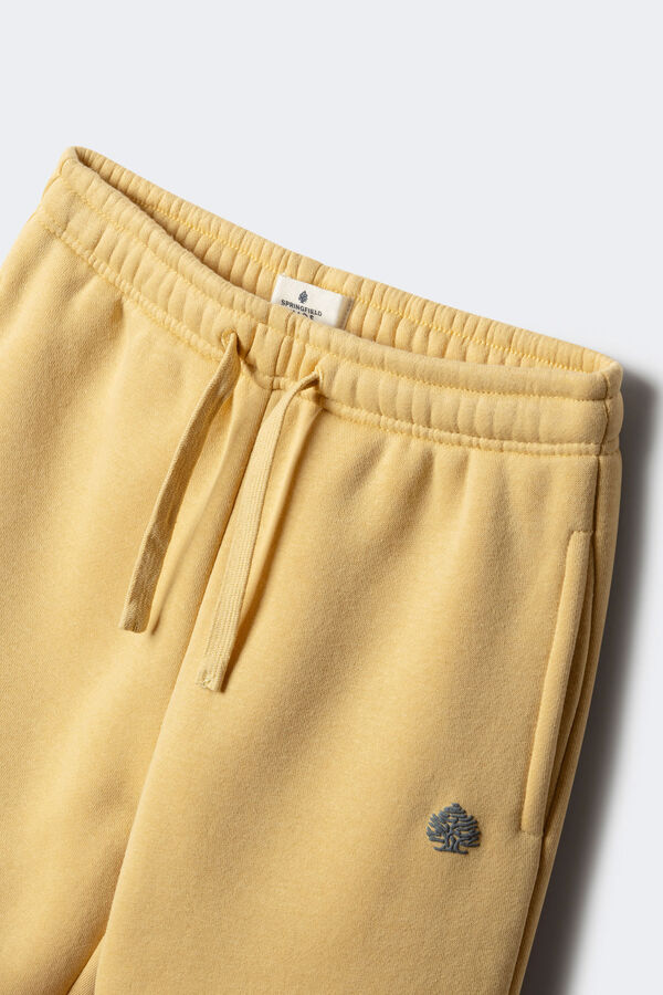 Springfield Kids Jogger básico menino amarelo