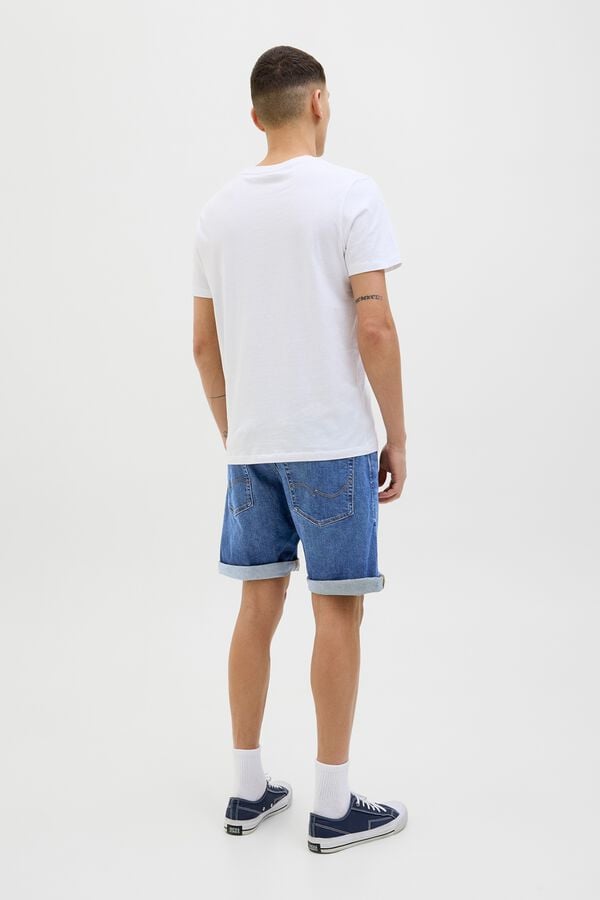 Jack & Jones Bermuda denim regular fit azul