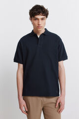 Springfield Regular fit polo shirt blue