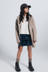 Springfield Kids Sobretudo de tecido trespassado para menina