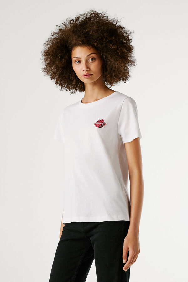 Pepe Jeans Camisola de manga curta branco