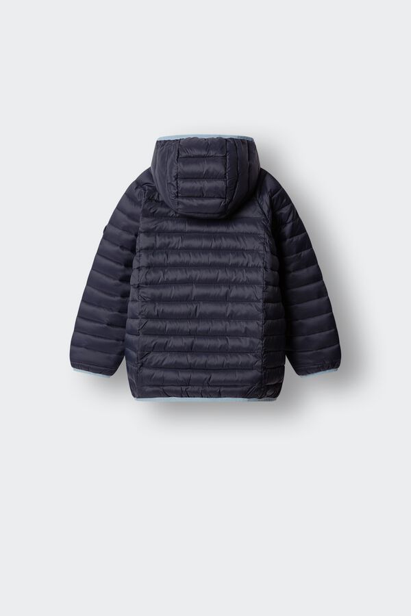 Springfield Kids Casaco b&aacute;sico acolchoado para crian&ccedil;a azul