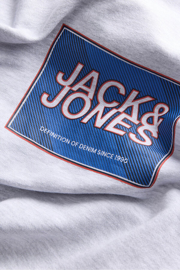 Jack & Jones Sweatshirt capuz cinzento