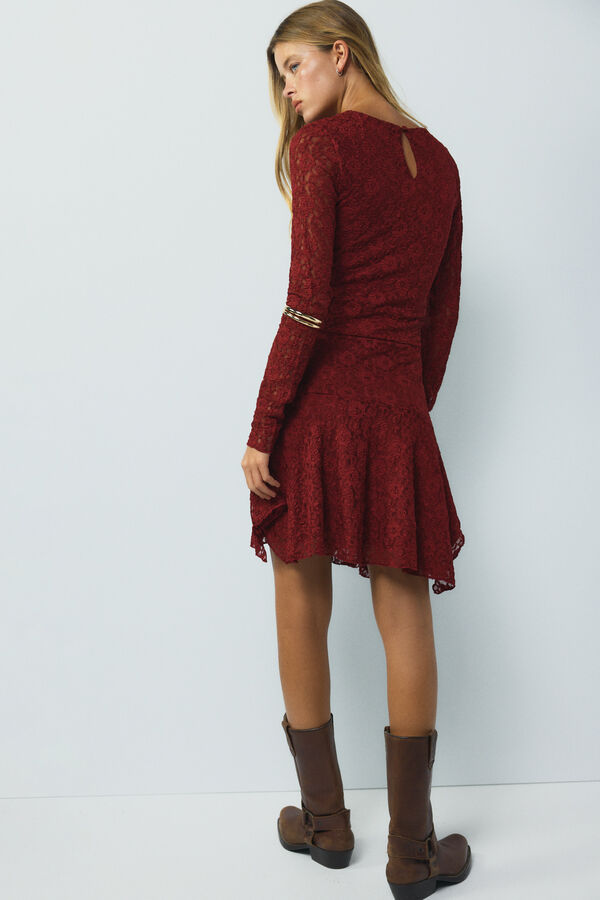 High Spirits Cherry Mini Dress vermelho