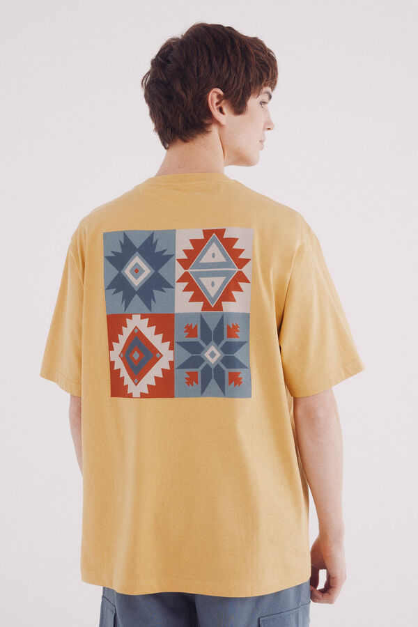 Springfield Camisa xadrez nativa estampado