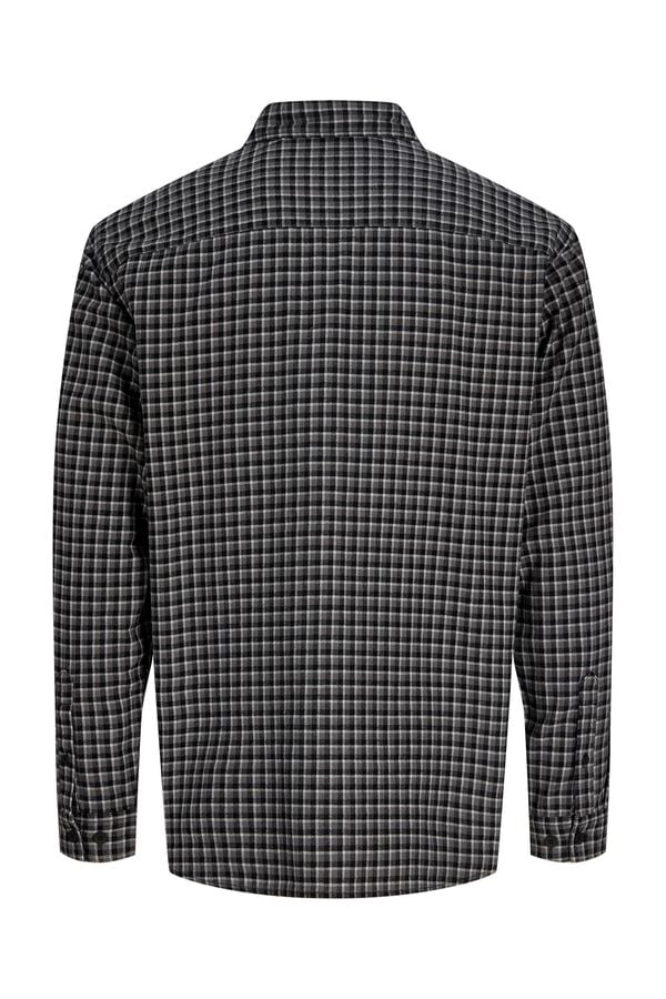 Jack & Jones Camisa aos quadrados preto