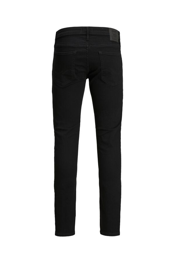 Jack & Jones Jeans slim cinco bolsos preto
