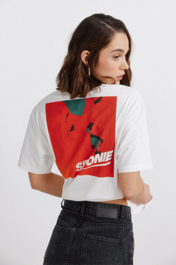 Springfield T-shirt Sidonie bege
