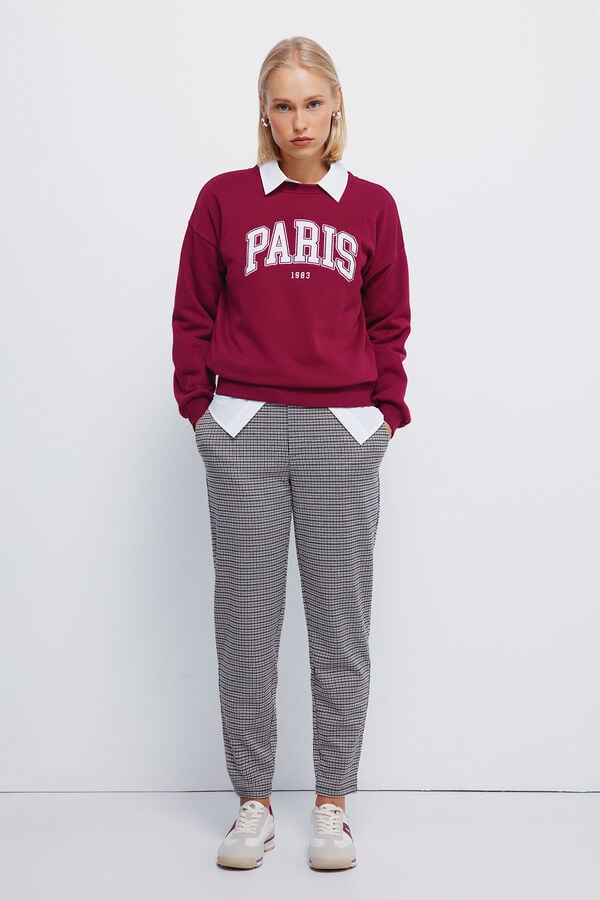 Springfield Sweatshirt "Paris" vermelho