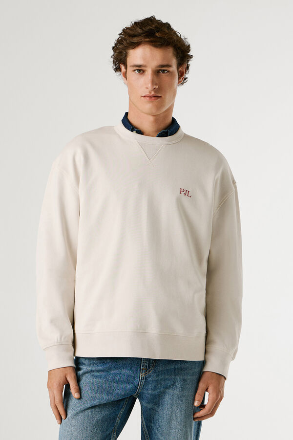 Pepe Jeans  Sweatshirt de manga comprida bege