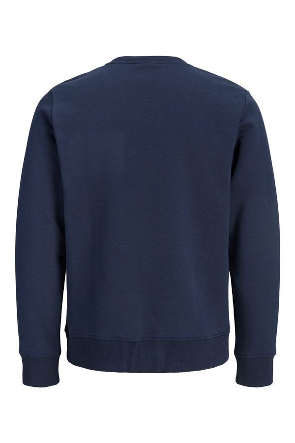 Jack & Jones PLUS Sweatshirt de gola redonda azul
