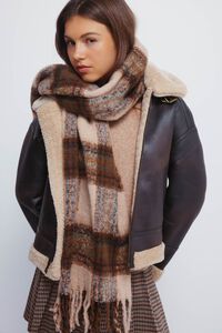 Springfield cachecol xadrez marrom