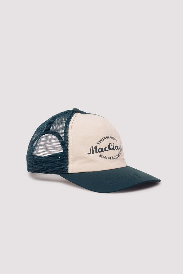 Springfield Boné Trucker com patch frontal verde