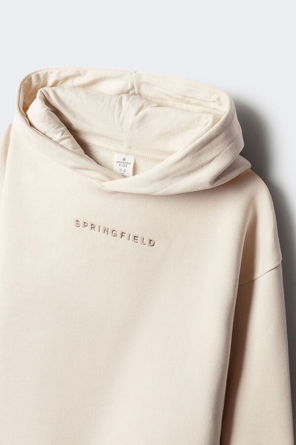 Springfield Kids Sweatshirt com capuz árvore menino estampado
