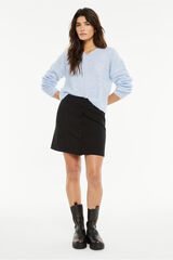 System Action camisola com decote em V azul