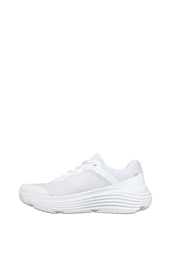 Skechers T&ecirc;nis com amortecimento m&aacute;ximo branco