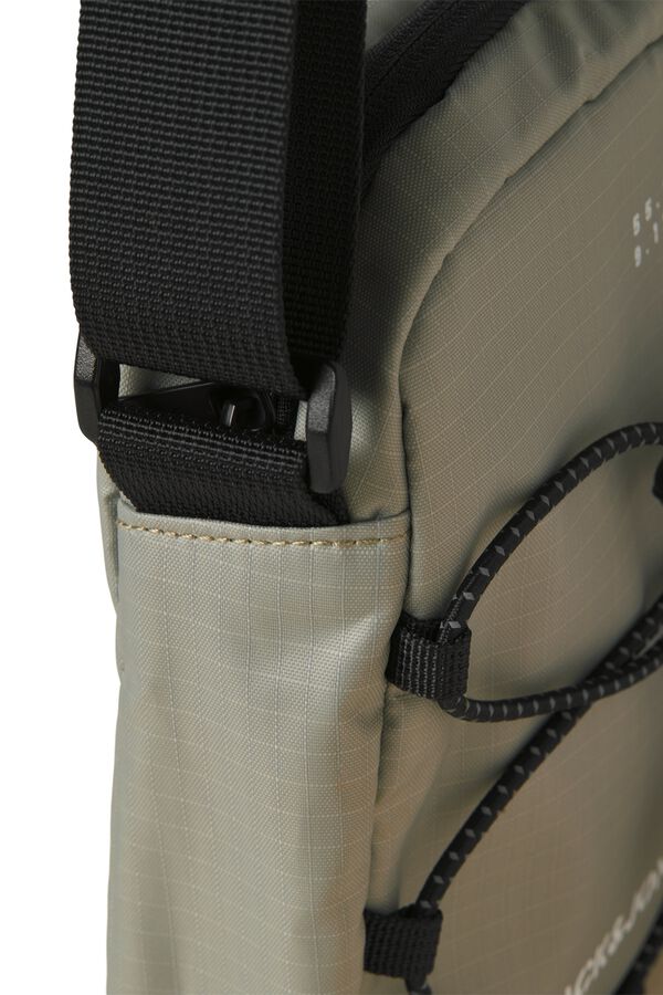 Jack & Jones Bolsa de tiracolo ripstop ajust&aacute;vel cinzento