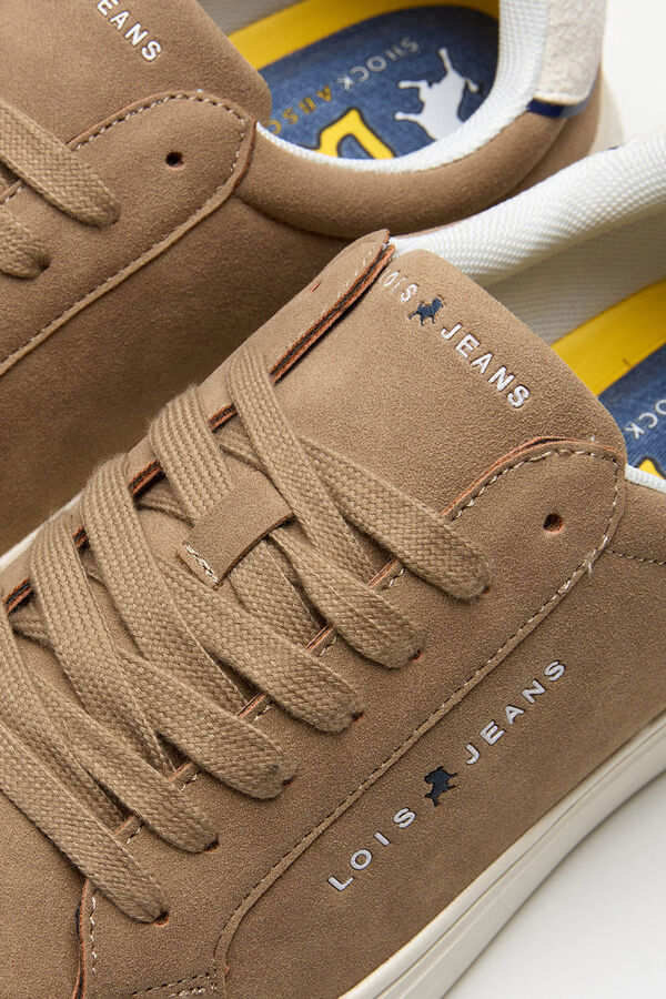 Lois Sapatilha leve de t&eacute;nis para homem camel