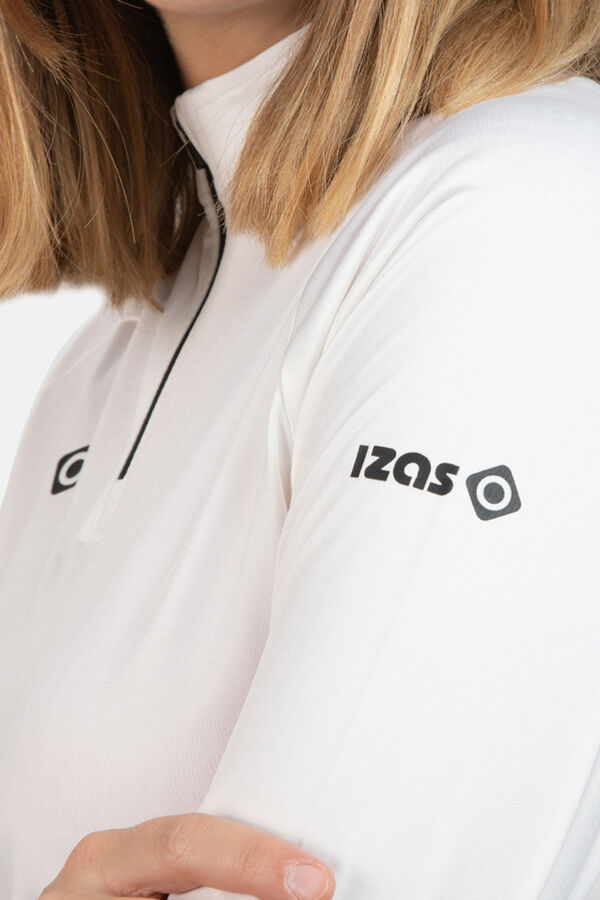 Izas T-shirt de manga comprida ISAR W branco