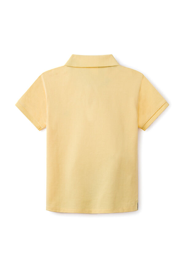 Springfield Boys' essential polo shirt yellow