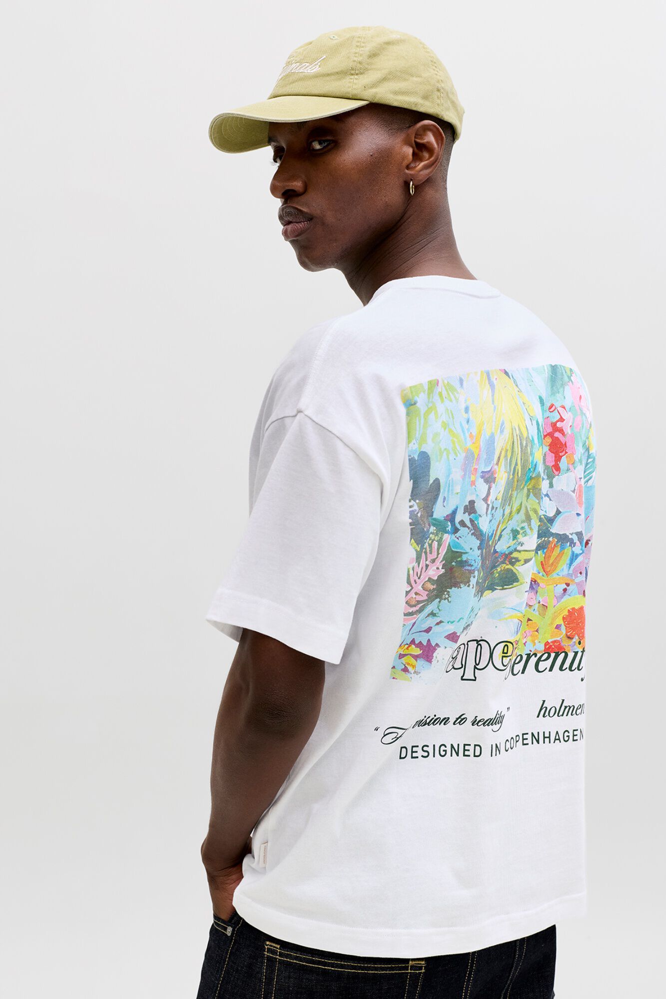 Jack & Jones Camiseta loose algod&oacute;n