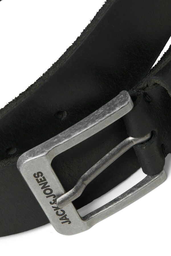 Jack & Jones Cinturón básico piel negro
