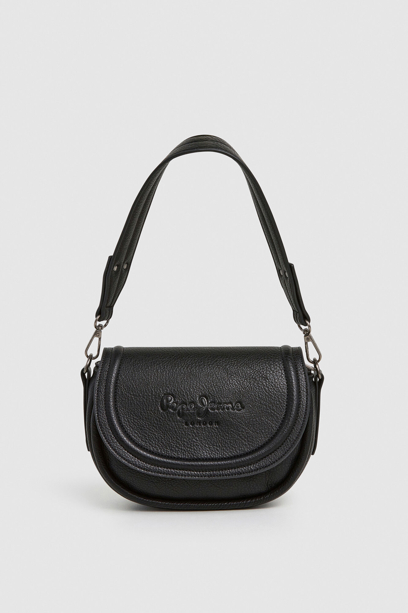Pepe Jeans Bolso Efecto Piel Con Solapa