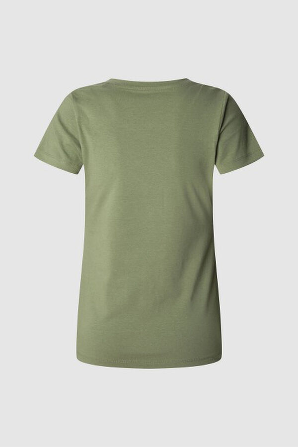 Pepe Jeans Nova T-shirt da Virgínia Caqui escuro