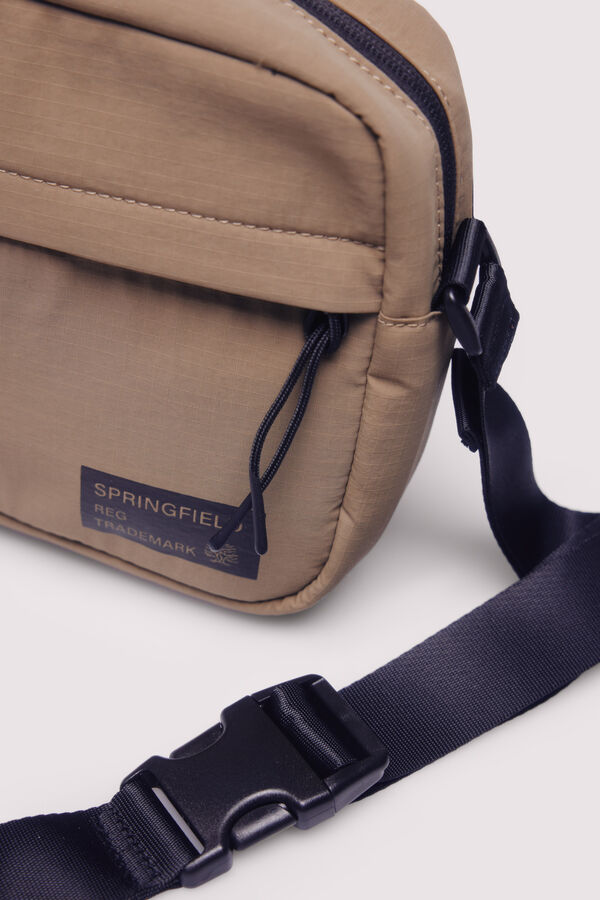 Springfield Medium casual ripstock bag brown