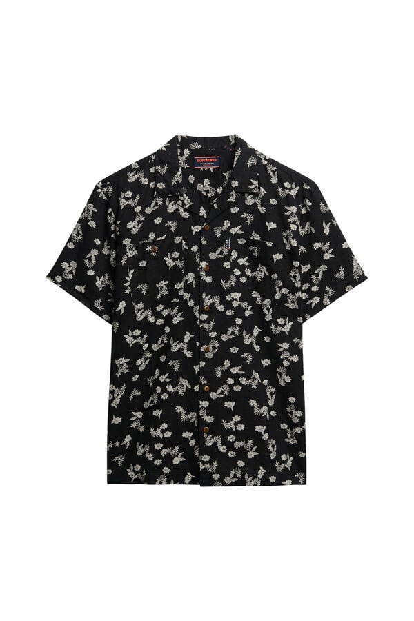 Superdry Short-sleeved shirt black