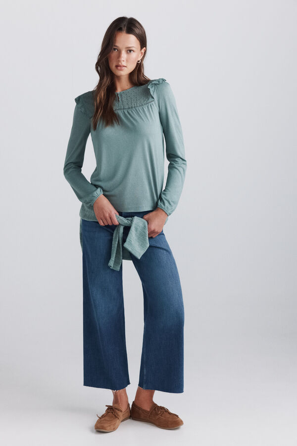 Springfield Plumetis T-shirt green