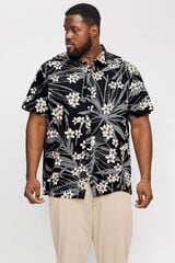 Jack & Jones PLUS Camisa PLUS com ajuste confortável preto