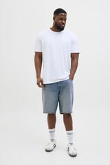 Jack & Jones PLUS Shorts denim PLUS com ajuste folgado azul
