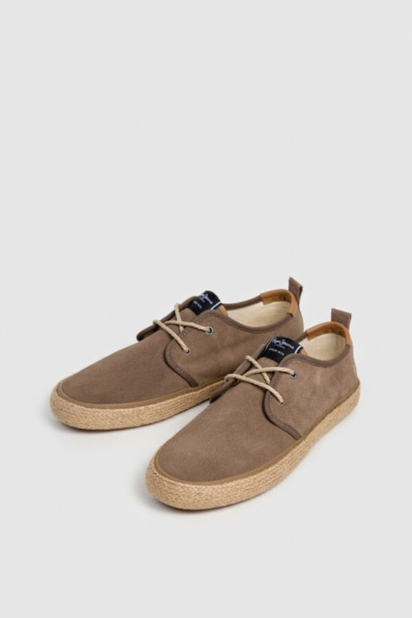 Pepe Jeans Zapatos cl&aacute;sicos de algod&oacute;n beige