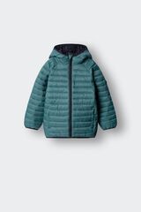 Springfield Kids Casaco b&aacute;sico acolchoado para crian&ccedil;a azul