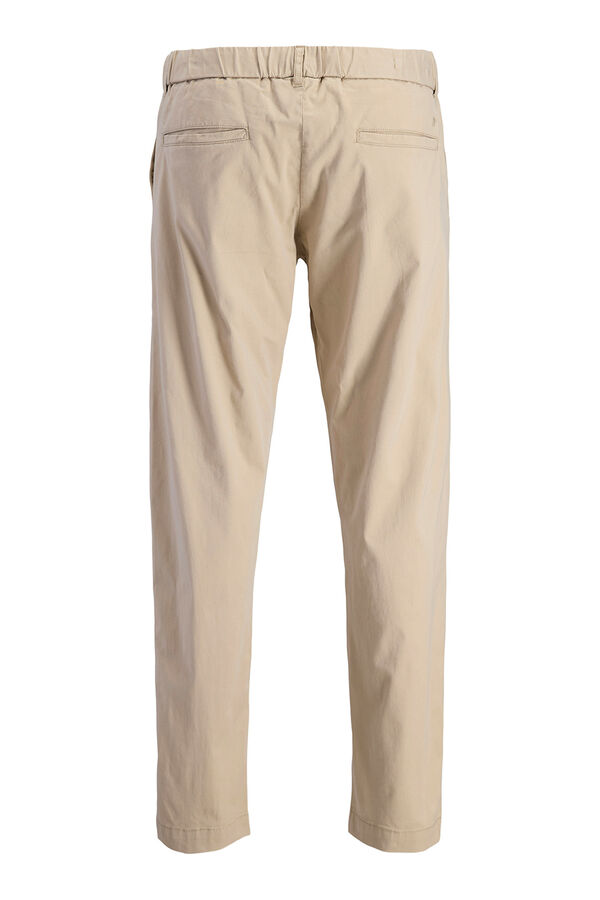 Jack & Jones Calças estilo chino cinzento