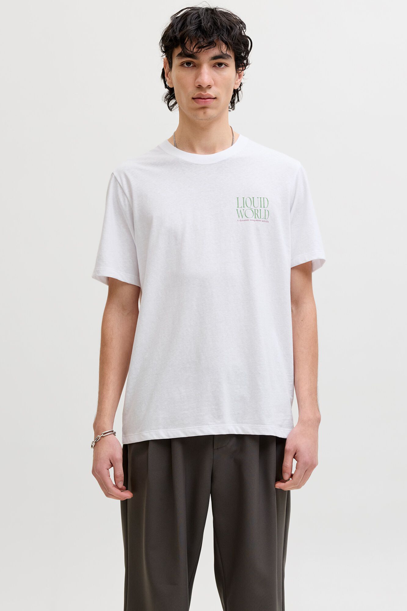 Jack & Jones Camiseta loose fit algod&oacute;n