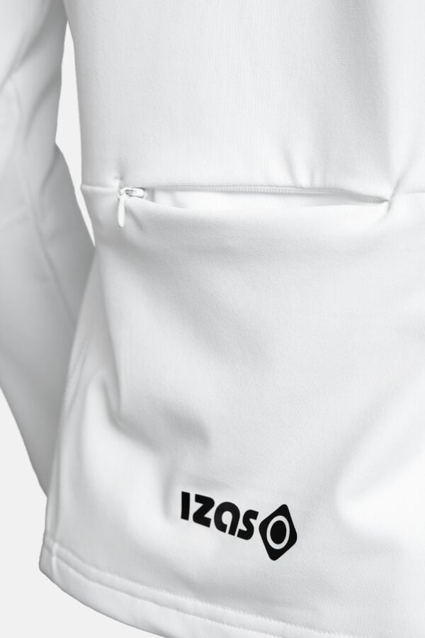 Izas Chaqueta ligera con cremallera blanco