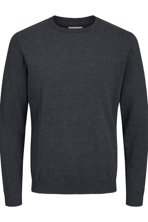 Jack & Jones Camisola de ajuste regular cinzento