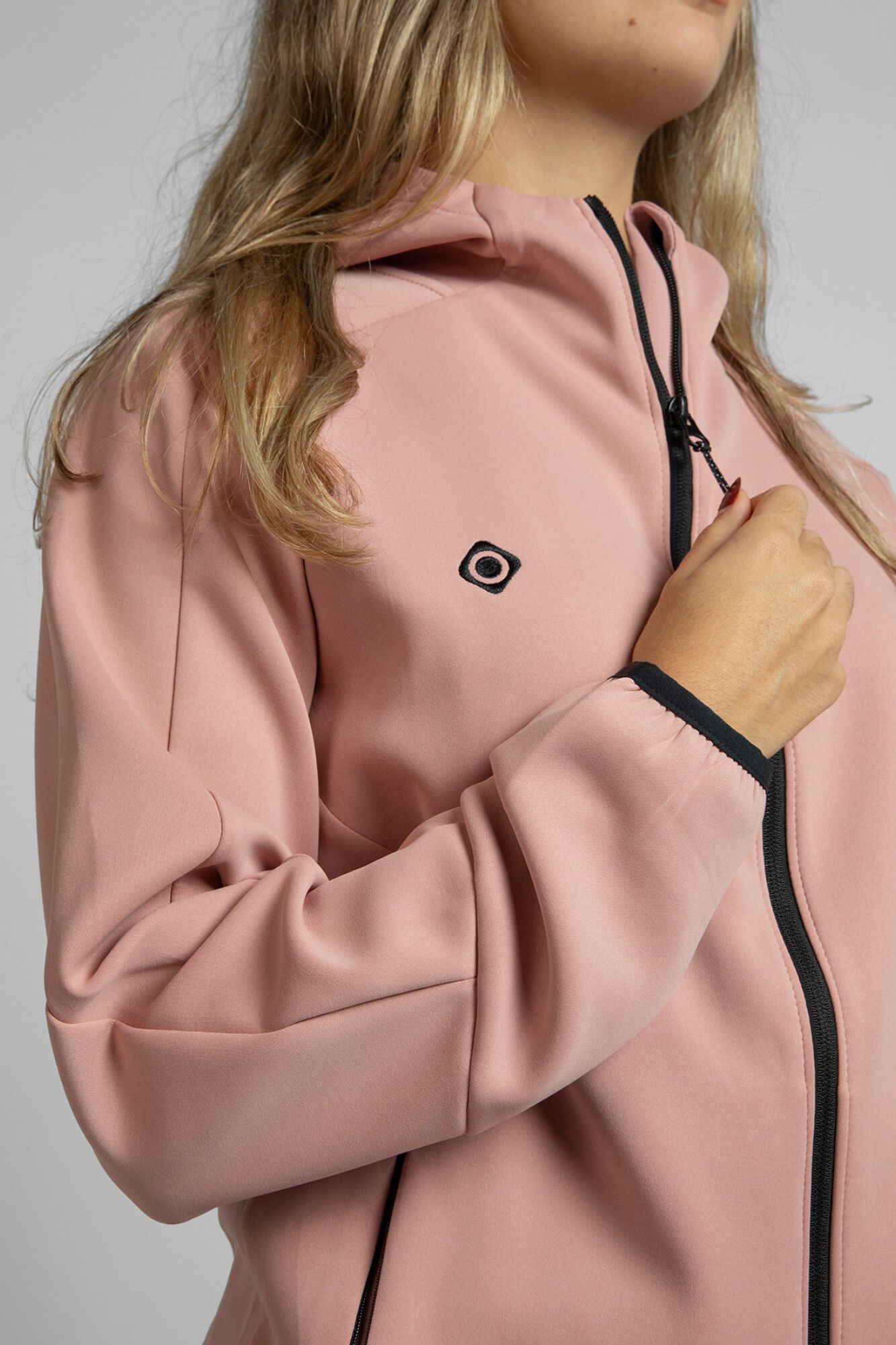 Izas Sweatshirt el&aacute;stica com fecho-&eacute;clair